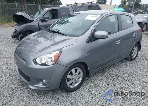 2015 Mitsubishi Mirage Es/Rf z USA, uszkodzony, nr VIN ML32A4HJXFH056843